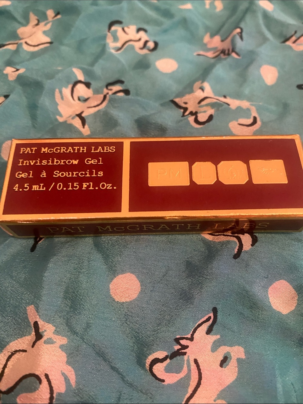 Pat McGrath Invisibrow Gel – Gold and Brown Packaging